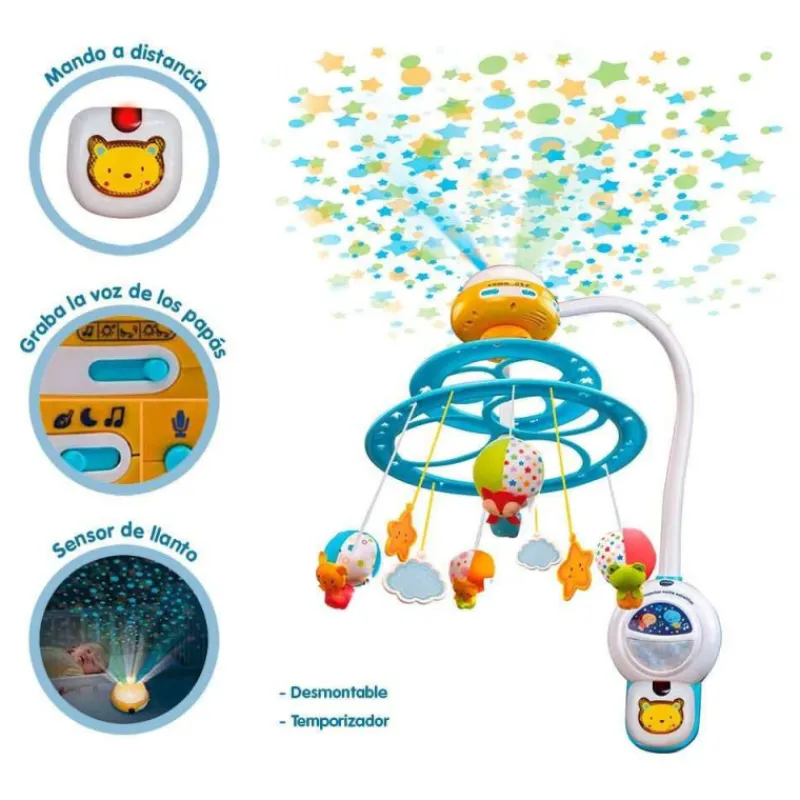 Vtech Baby Móvil Proyector Noche Estrellitas> Primera Infancia