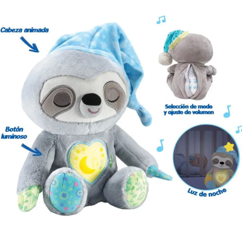 Vtech Baby Peluche Bebé Perezoso Nanas para Dormir> Primera Infancia