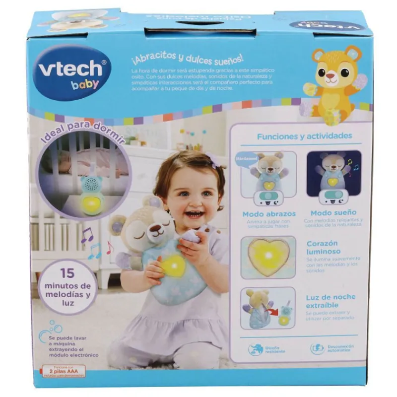Vtech Baby Peluche de Cuna Osito Melodías> Primera Infancia