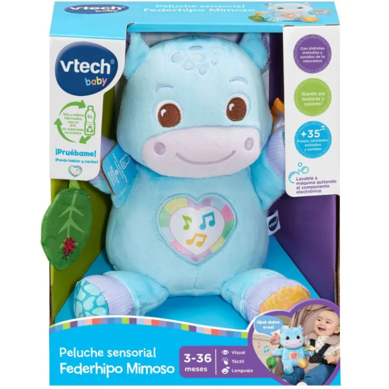 Vtech Baby Peluche Sensorial Federhipo Mimoso> Primera Infancia