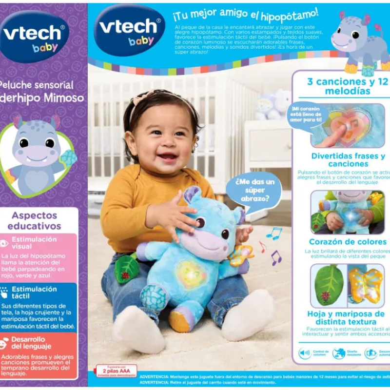 Vtech Baby Peluche Sensorial Federhipo Mimoso> Primera Infancia