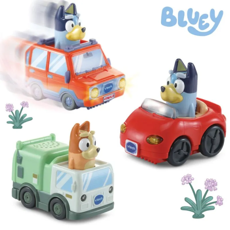 Vtech Baby Tut Tut Bólidos Bluey Varios Modelos> Vehículos Y Pistas