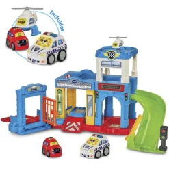 Vtech Baby Tut Tut Bólidos Comisaría De Policía con Robín Coche de Policia><noscript><img width=