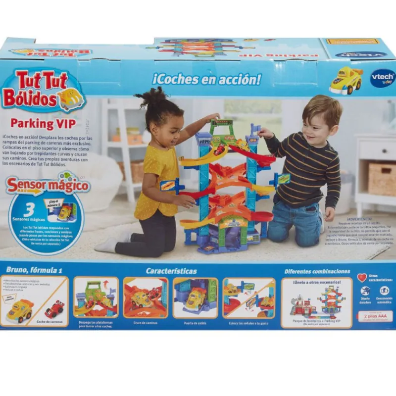 Tut tut bolidos VTech Baby Tut Tut Bólidos Parking VIP con Bruno F1> Vehículos Y Pistas