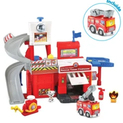 Vtech Baby Tut Tut Bólidos Parque de bomberos con Valiente Camión de Bomberos><noscript><img width=