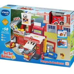Vtech Baby Tut Tut Bólidos Parque de bomberos con Valiente Camión de Bomberos><noscript><img width=