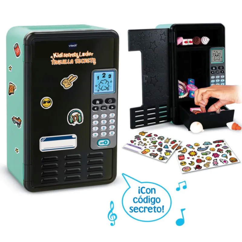 Vtech KidiSecrets Locker Taquilla Secreta Negra> Imitación|Juguetes Electrónicos