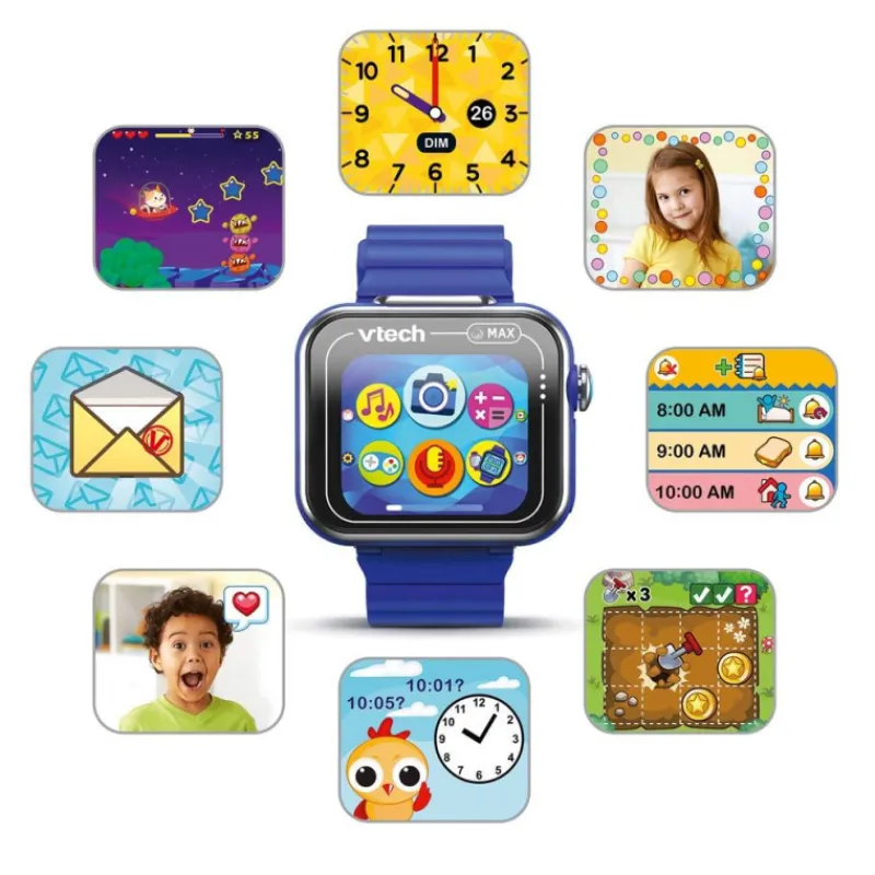 Vtech Kidizoom Smartwatch MAX Azul> Juguetes Electrónicos