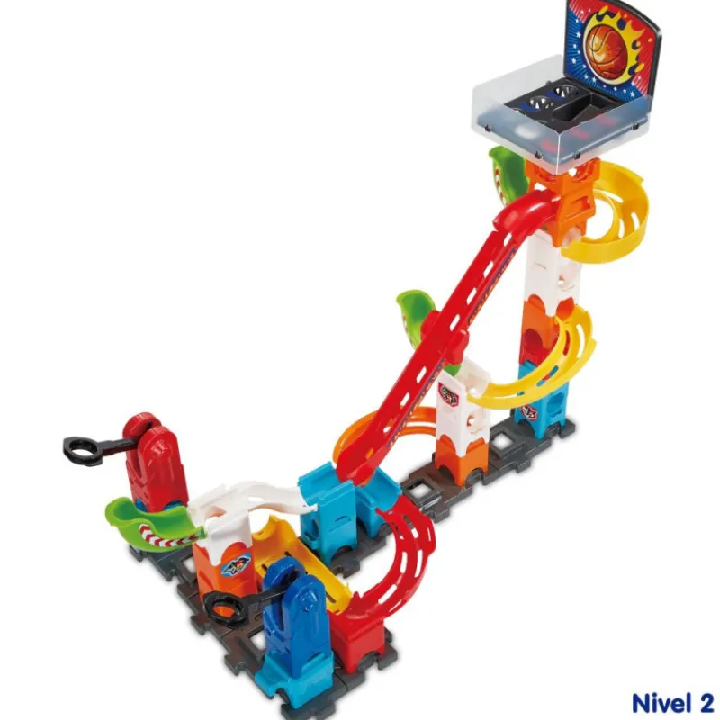 Vtech Marble Rush Canasta de Basket Circuito de Canicas Interactivo> Vehículos Y Pistas