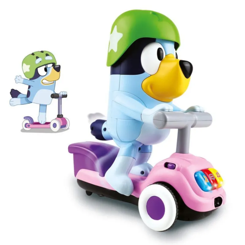 Bluey VTech Moto Scooter de> Figuras Acción|Exclusivo Juguettos