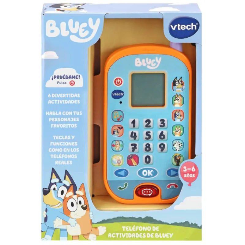 Vtech Teléfono de Actividades de Bluey> Juguetes Electrónicos