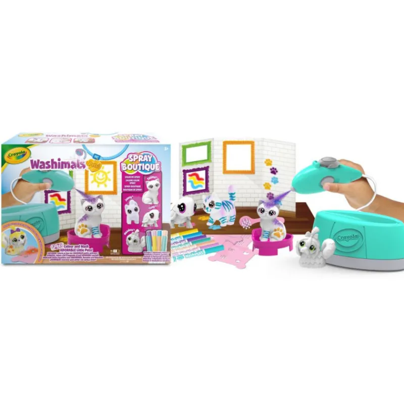 Crayola Washimals Pets Boutique Spray> Creativos