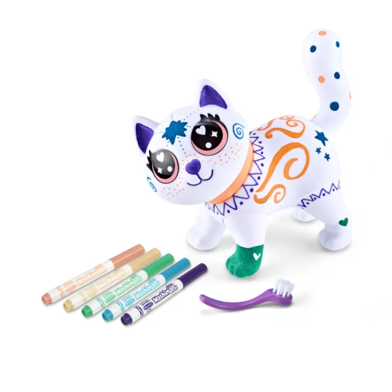 Crayola Whasimals Jumbo Pets La Gran Jenny para Colorear 15 cm> Creativos